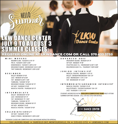 Summer Classes Summer Classes